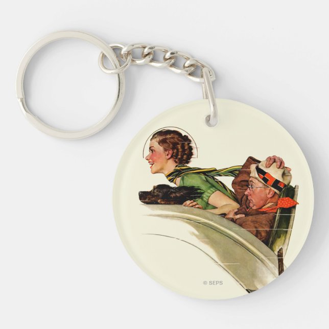 Exhilaration Keychain (Front)