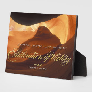 Exhiliration Of Victory Plaque