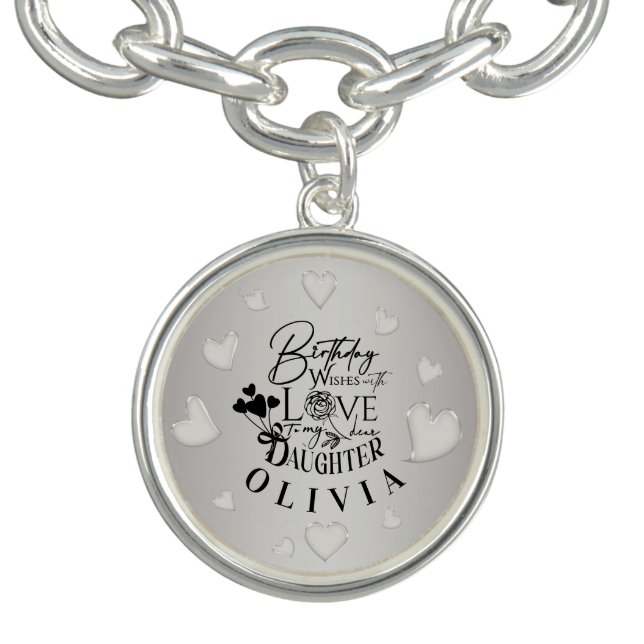 Exigent Daughter Birthday Gifts Bracelet (Design)