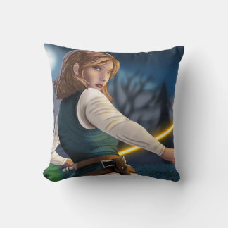 Exile Peacekeeper Cassandra Throw Pillow