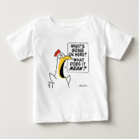 Existential Chicken by Sandra Boynton Baby T-Shirt