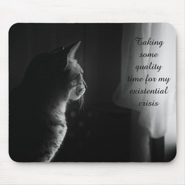 Existential Crisis Mouse Pad (Front)
