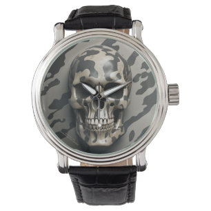 EXISTENTIAL LITE Memento Mori Camo Skull Watch