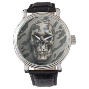 EXISTENTIAL LITE Memento Mori Camo Skull Watch