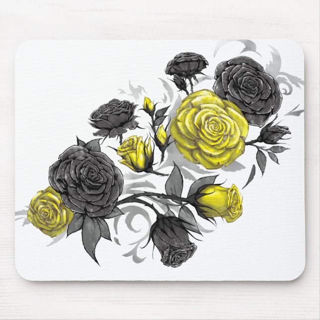 Existential Roses Mouse Pad (Front)