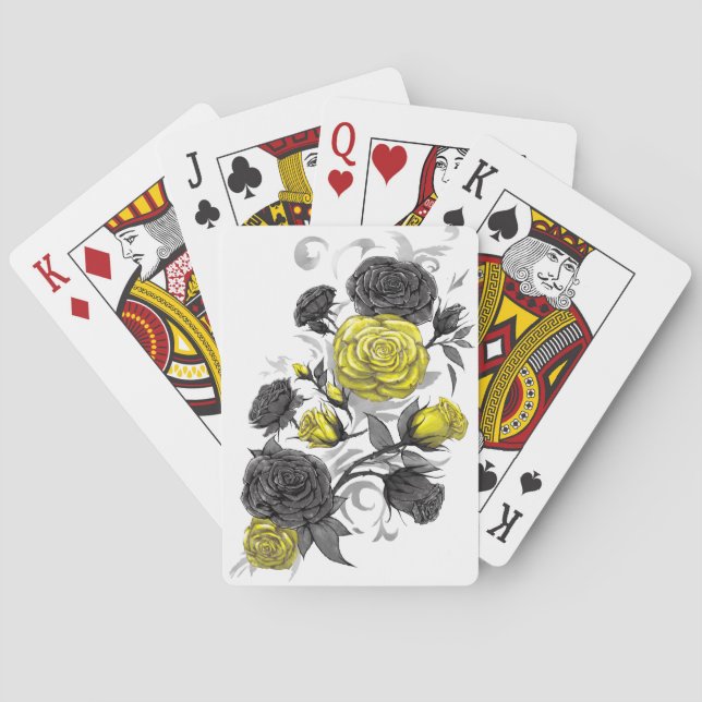 Existential Roses Poker Cards (Back)