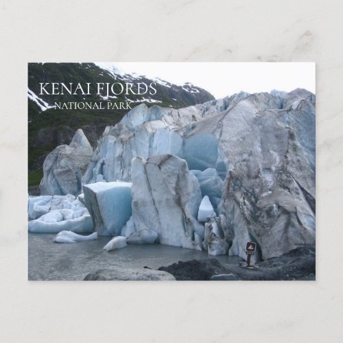 Exit Glacier Toe Kenai Fjords National Park AK Postcard
