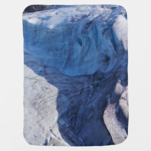 Exit Glacier Waves Swaddle Blanket
