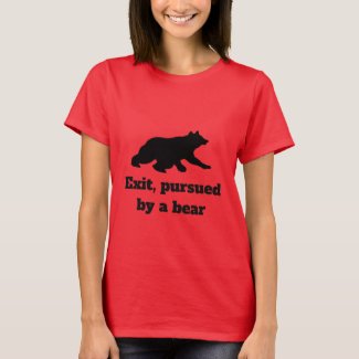 Exit, Pursued by a Bear - Shakespeare Shirt