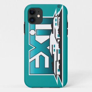 Exit Realty Iphone 5 case - teal