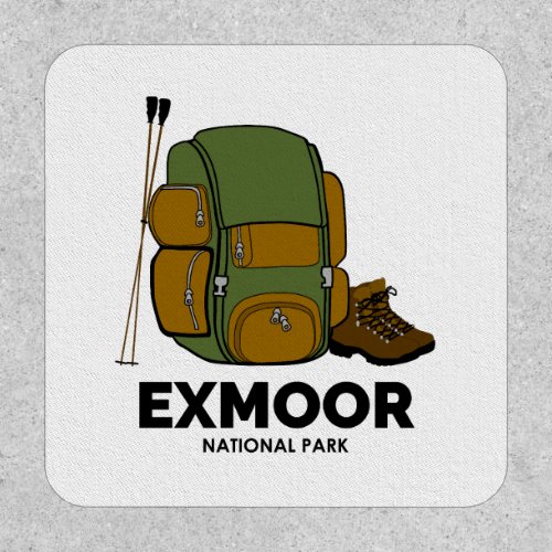 Exmoor National Park Backpack Patch