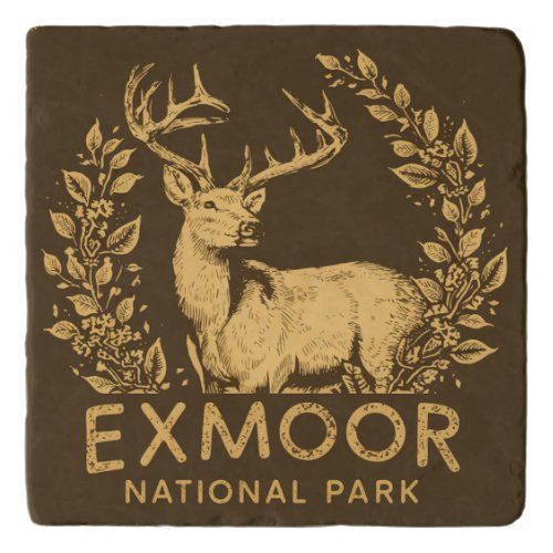 Exmoor National Park Beautiful Deer Trivet