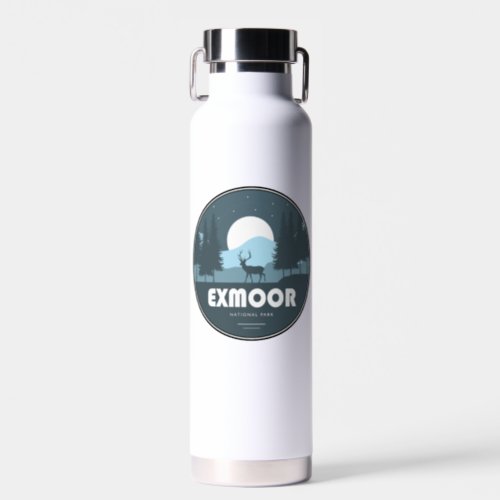 Exmoor National Park Deer Water Bottle