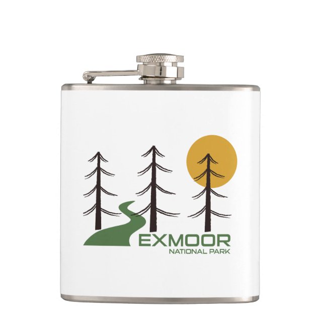 Exmoor National Park Trail Flask (Front)
