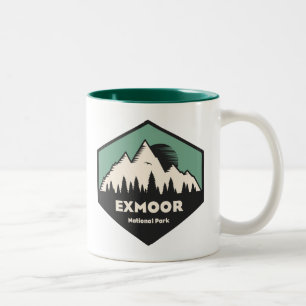 Exmoor National Park Two-Tone Coffee Mug