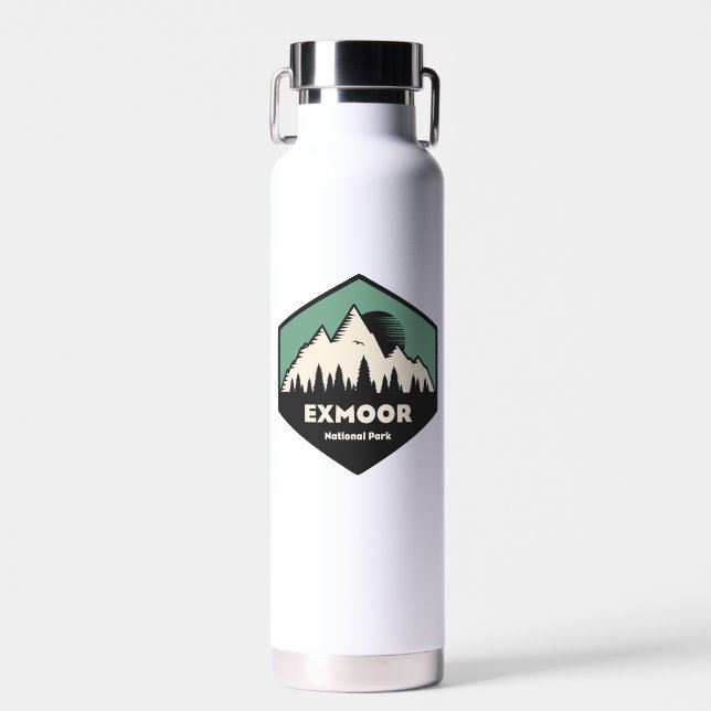 Exmoor National Park Water Bottle (Front)
