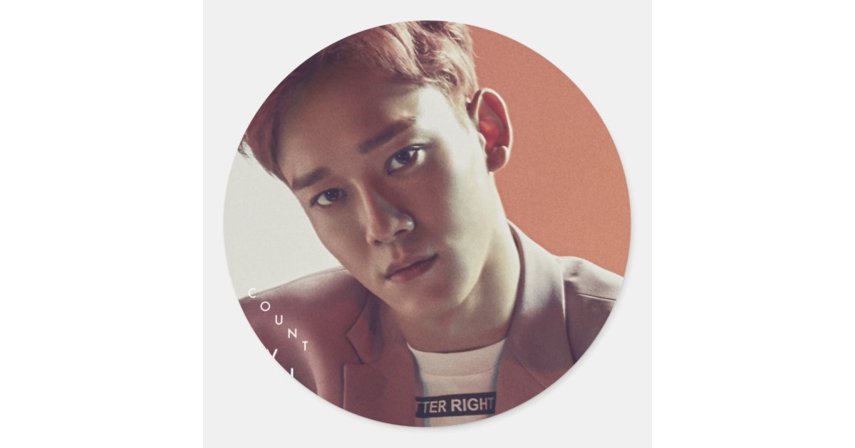 exo chen sticker zazzle com