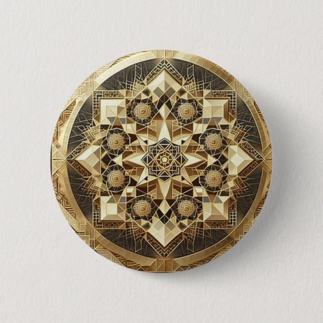 Exoctic Gold color Button (Front)