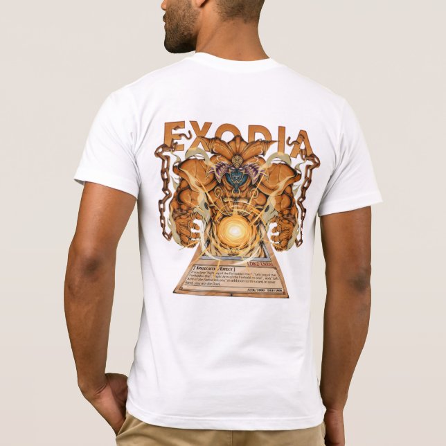 ⚡"exodia" Ancient Victory God T-Shirt (Back)