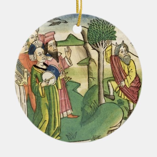 Exodus 15 1_19 The Song of Moses from the Nuremb Ceramic Ornament