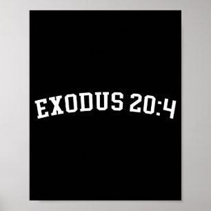 Exodus 20_4 poster