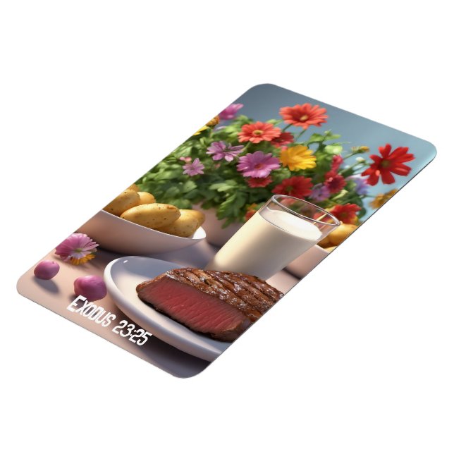 Exodus 23:25- magnet (Left Side)