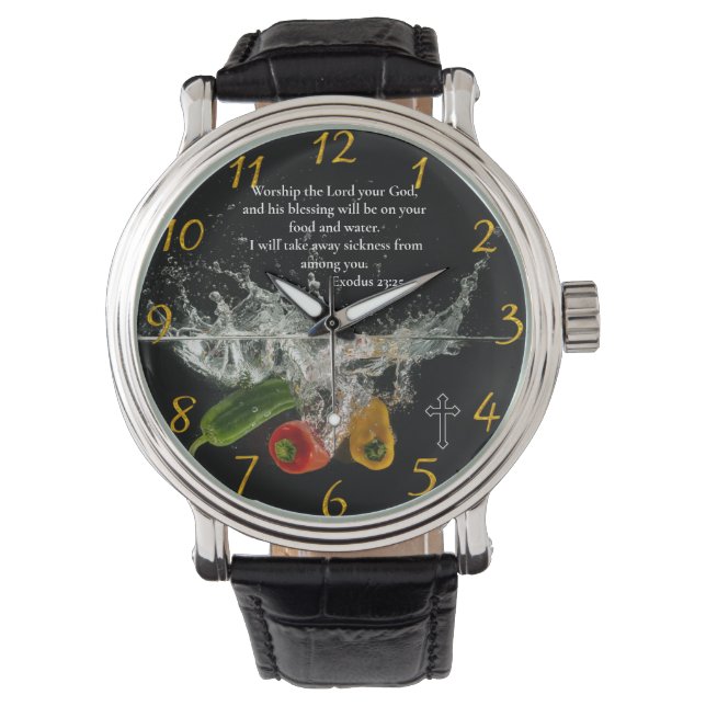 Exodus 23:Christian Faith prayer  Watch (Front)