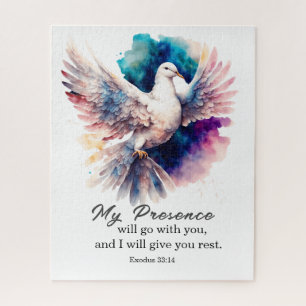 Exodus 33:14 My Presence will go with you Bible Jigsaw Puzzle