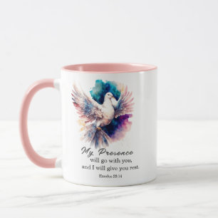 Exodus 33:14 My Presence will go with you Bible Mug