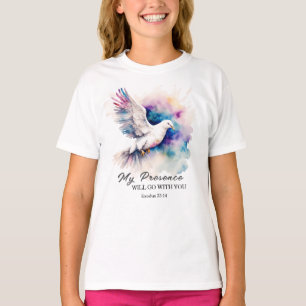 Exodus 33:14 My Presence will go with you Bible  T-Shirt