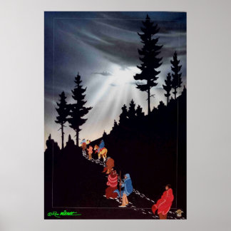 Exodus, on the Trail Of Tears Poster