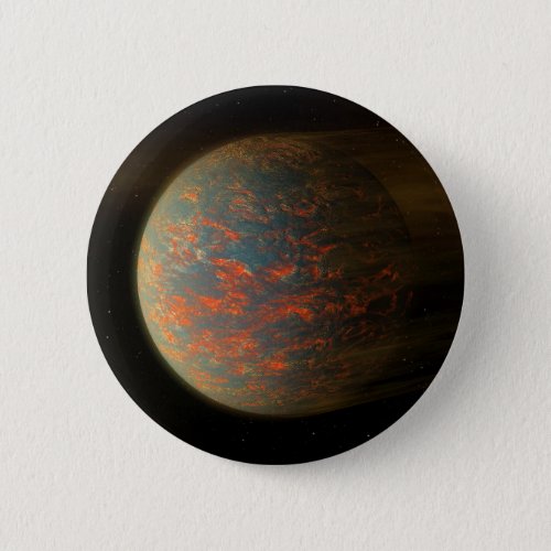 Exoplanet 55 Cancri E And Its Molten Surface Button