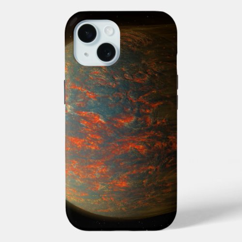 Exoplanet 55 Cancri E And Its Molten Surface iPhone 15 Case