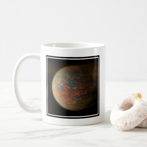 Exoplanet 55 Cancri E And Its Molten Surface Coffee Mug