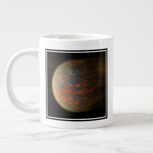 Exoplanet 55 Cancri E And Its Molten Surface Giant Coffee Mug