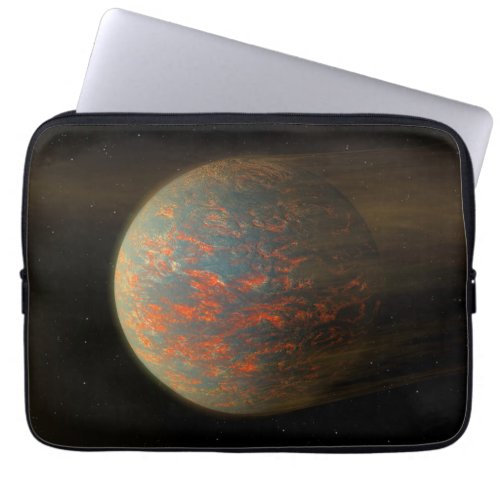 Exoplanet 55 Cancri E And Its Molten Surface Laptop Sleeve