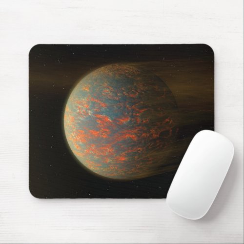 Exoplanet 55 Cancri E And Its Molten Surface Mouse Pad