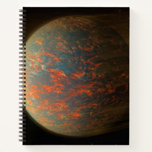 Exoplanet 55 Cancri E And Its Molten Surface Notebook