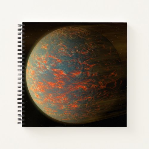 Exoplanet 55 Cancri E And Its Molten Surface Notebook