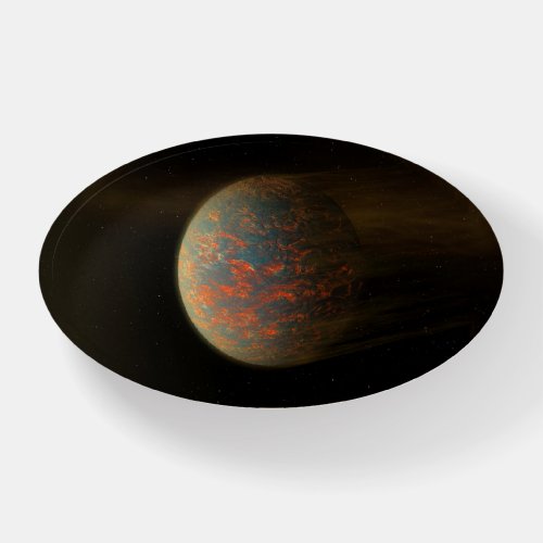 Exoplanet 55 Cancri E And Its Molten Surface Paperweight
