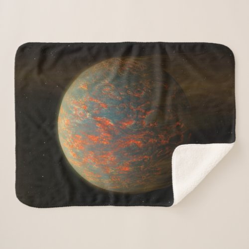 Exoplanet 55 Cancri E And Its Molten Surface Sherpa Blanket