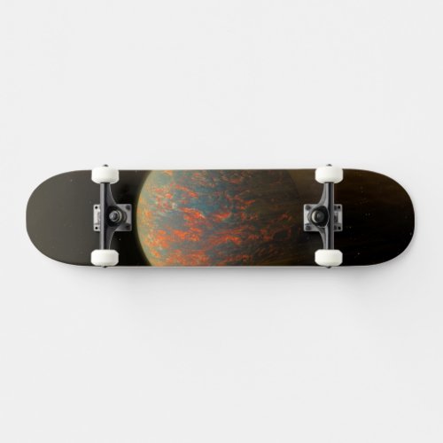 Exoplanet 55 Cancri E And Its Molten Surface Skateboard