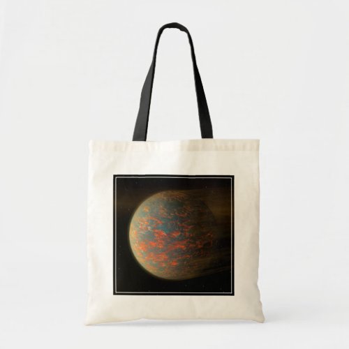 Exoplanet 55 Cancri E And Its Molten Surface Tote Bag