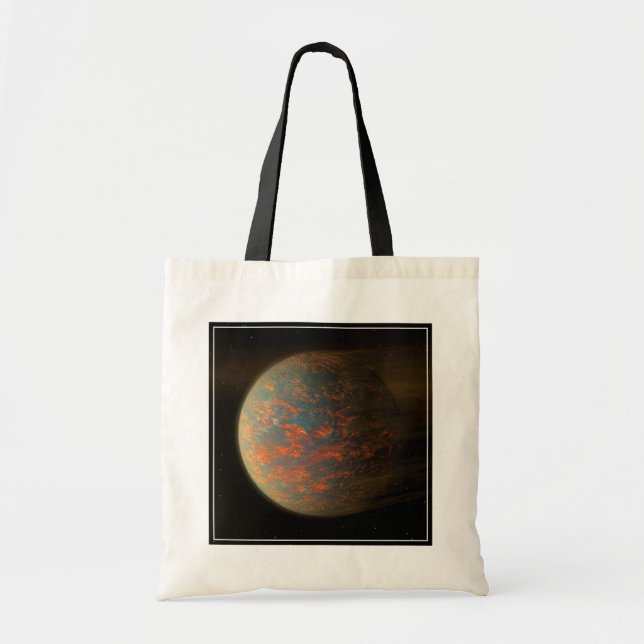 Exoplanet 55 Cancri E And Its Molten Surface Tote Bag (Front)