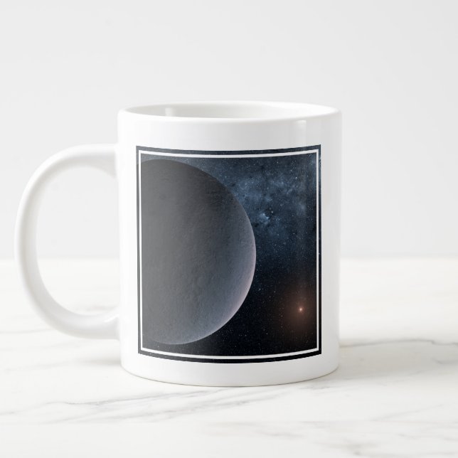 Exoplanet Ogle-2016-Blg-1195lb Orbits A Small Star Giant Coffee Mug (Left)