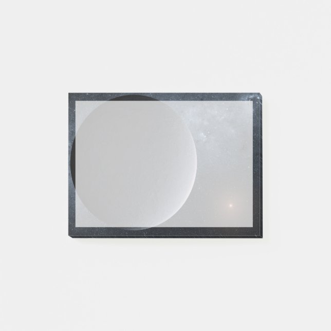 Exoplanet Ogle-2016-Blg-1195lb Orbits A Small Star Post-it Notes (Front)