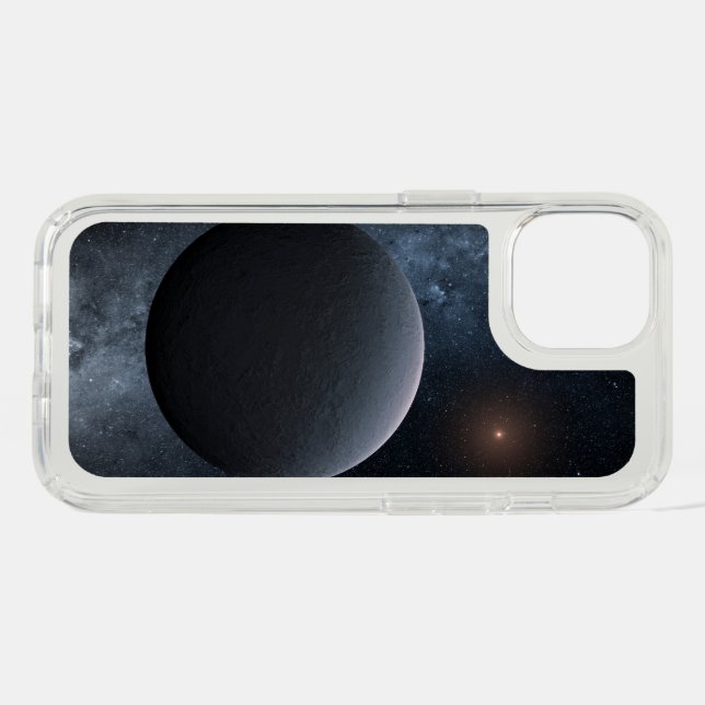 Exoplanet Ogle-2016-Blg-1195lb Orbits A Small Star Speck iPhone Case (Horz)