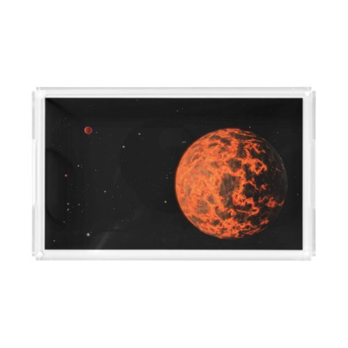 Exoplanet Ucf_101 Orbiting A Star Called Gj 436 Acrylic Tray