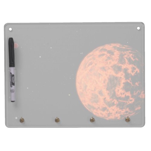 Exoplanet Ucf_101 Orbiting A Star Called Gj 436 Dry Erase Board With Keychain Holder