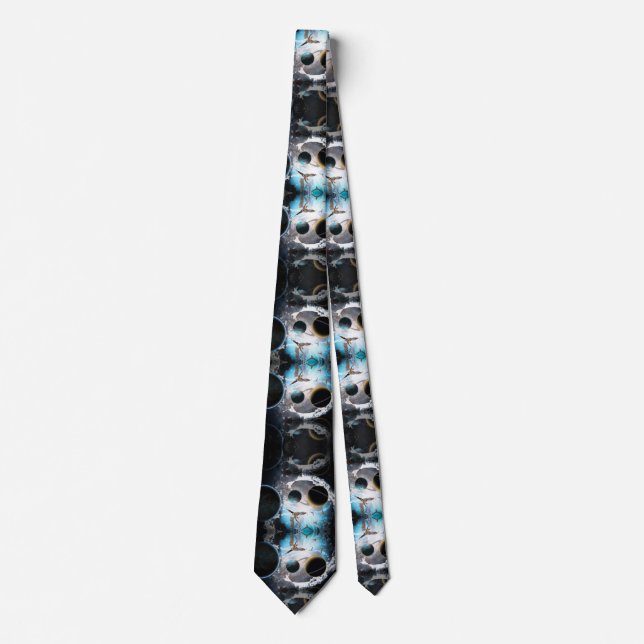 Exoplanets and Earth Neck Tie (Front)